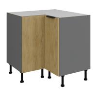 Cremona ANT rohová skrinka 90x90 DN 2F BB