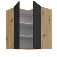 Aria AR horná rohová skrinka 60x60 GN-72 2F (90°) 6