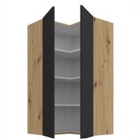 Aria AR horná rohová skrinka 60x60 GN-108 2F (90°) 6