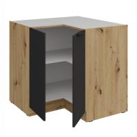 Aria AR rohová skrinka 90x90 DN 2F BB 6