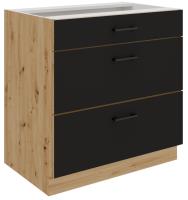 MODENA zásuvková skrinka 80 D 3S BB 1