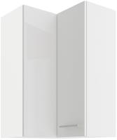 Lara White horná rohová skrinka 60x60 GN-90 2F (90°) 1