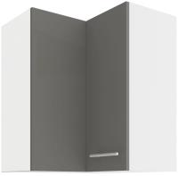 Lara Grey horná rohová skrinka 60x60 GN-72 2F (90°) 1