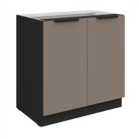 Aria BL dolná skrinka 80 D 2F BB