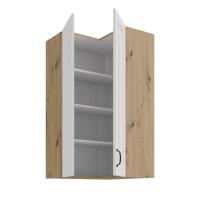 STILO WHAR horná rohová skrinka 60x60 GN-108 2F (90°) 2